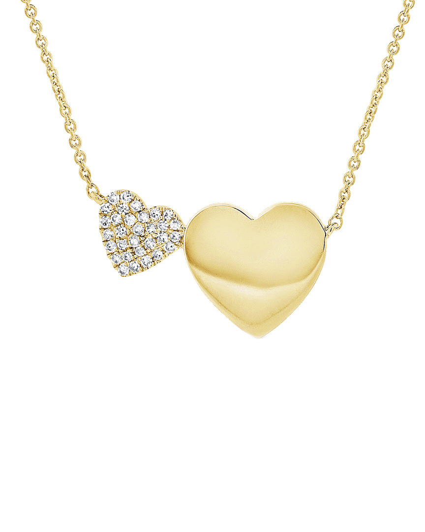 Sabrina Designs 14k Diamond Heart Necklace