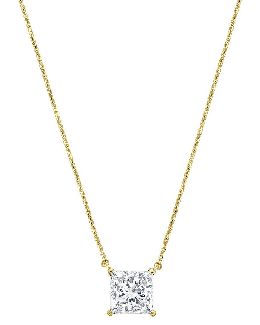 Diana M Lab Grown Diamonds 14k 2.00 Ct. Tw. Pendant Necklace In Gold