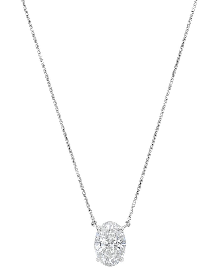 Diana M Lab Grown Diamonds 14k 5.00 Ct. Tw. Pendant Necklace