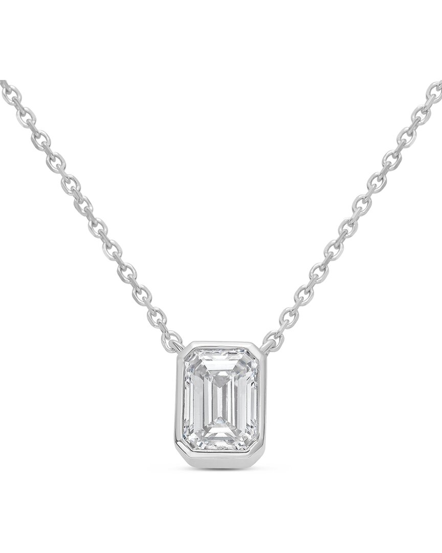Diana M Lab Grown Diamonds Dplgembz8-wg In Metallic