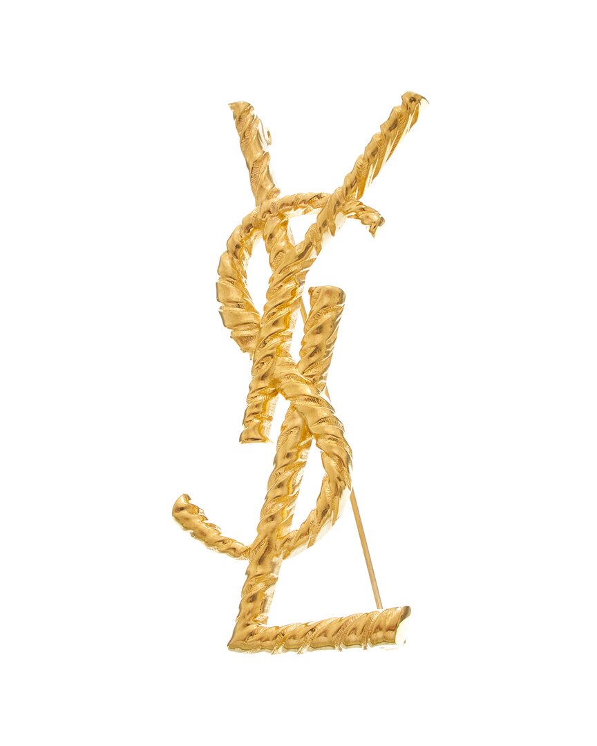 Saint Laurent Cassandra Brooch
