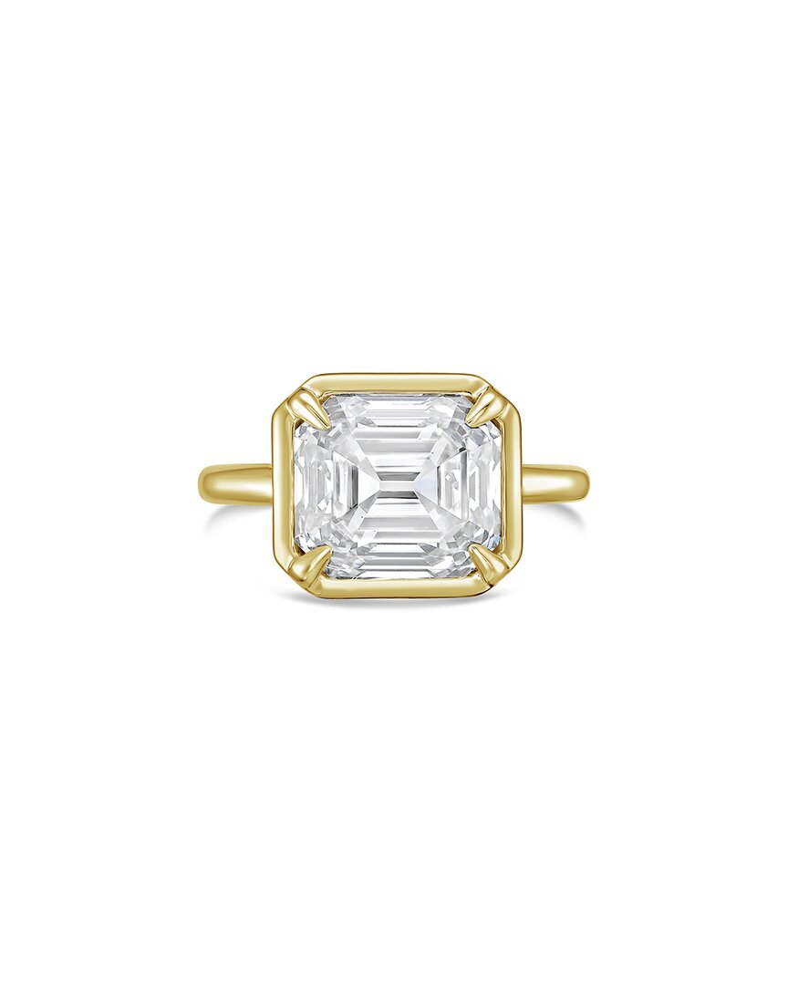 Diana M Lab Grown Diamonds Lgasbz5-yg In Gold