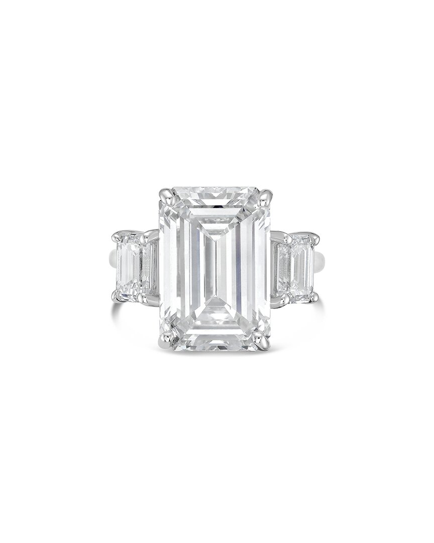 Diana M Lab Grown Diamonds 14k 6.70 Ct. Tw. Three-stone Ring In Metallic