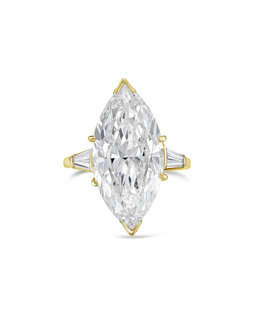 Diana M Lab Grown Diamonds 18k 13.00 Ct. Tw. Three-stone Ring