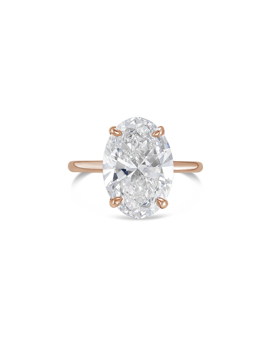 Diana M Lab Grown Diamonds 14k 5.00 Ct. Tw. Solitaire Ring