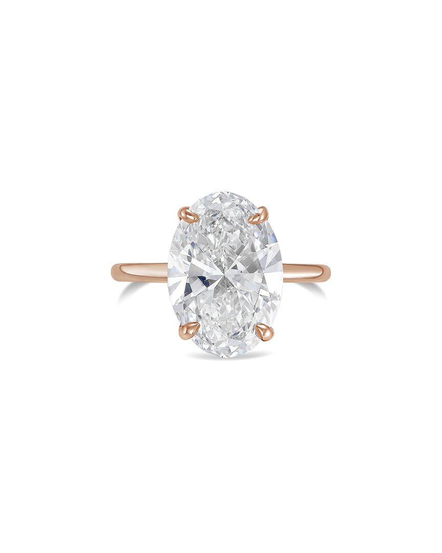 Diana M Lab Grown Diamonds 14k 5.00 Ct. Tw. Solitaire Ring