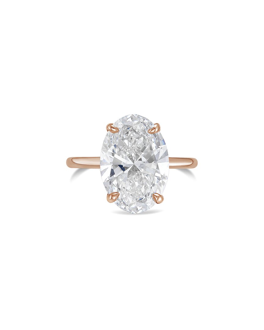 Diana M Lab Grown Diamonds 14k 5.00 Ct. Tw. Solitaire Ring