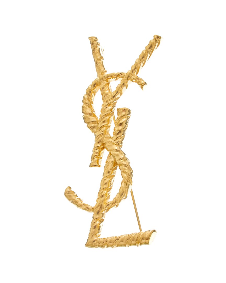 Saint Laurent Cassandra Brooch