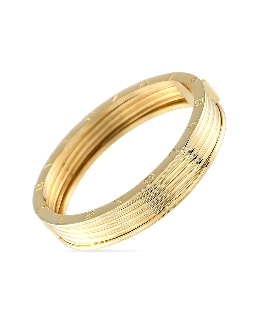 Bulgari 18k B.zero1 Bracelet (authentic Pre-loved) In Gold
