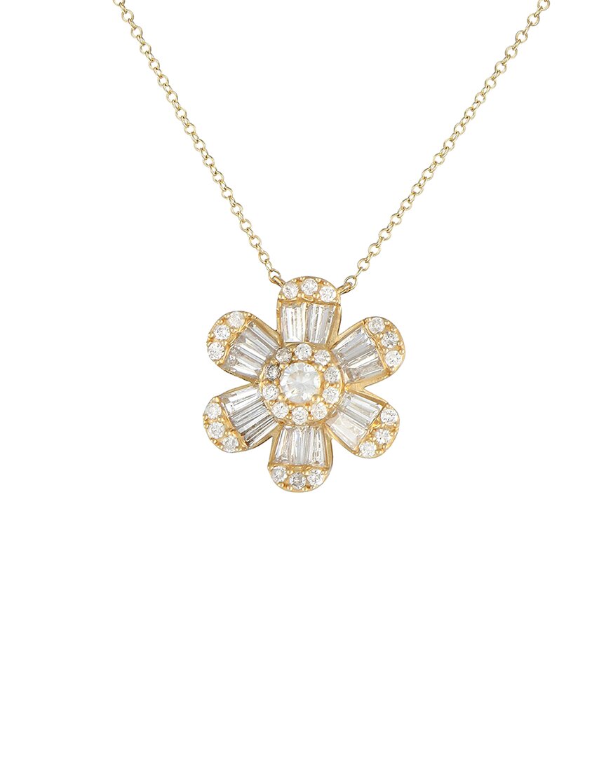 Diamond Select Cuts 14k 1.25 Ct. Tw. Diamond Necklace In Gold