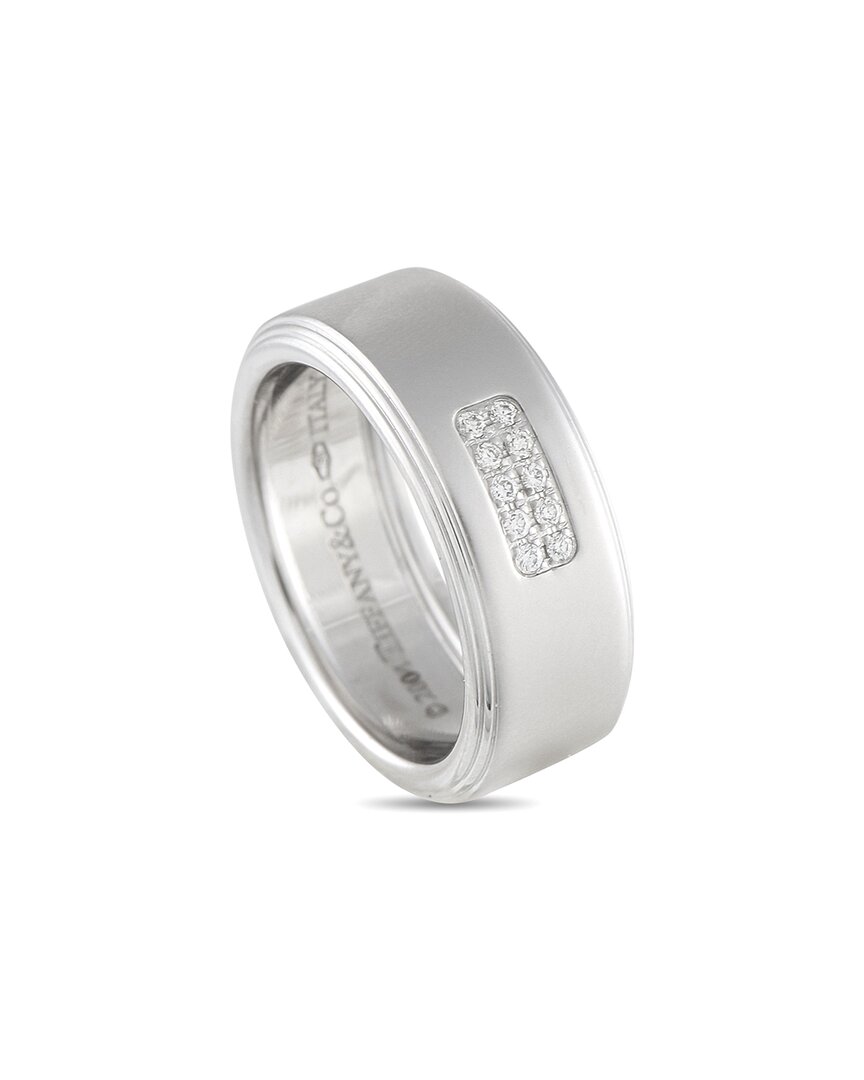 Tiffany & Co . 18k Ring (authentic Pre-loved) In Metallic