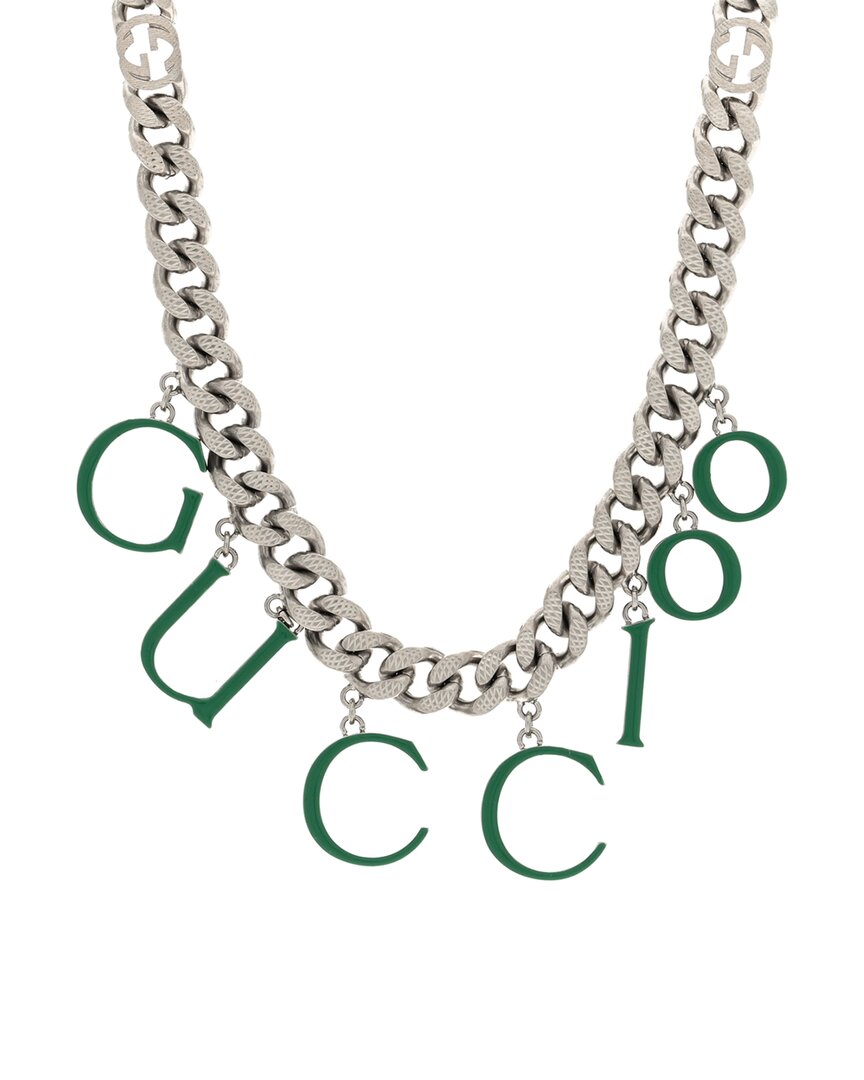 Gucci 100 Script Choker Necklace (authentic Pre-loved)