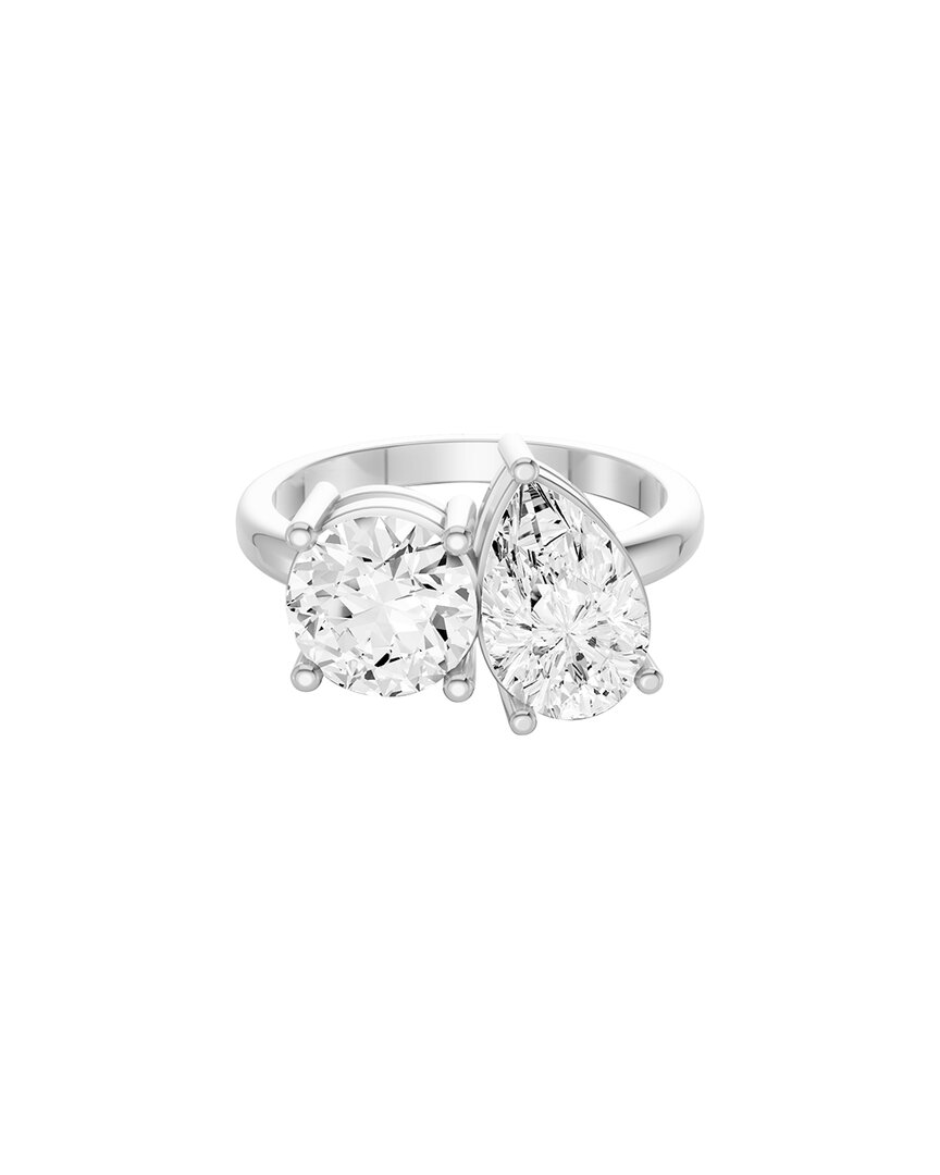 Lab Grown Diamonds 14k 2.00 Ct. Tw. Lab-grown Diamond Ring In Metallic