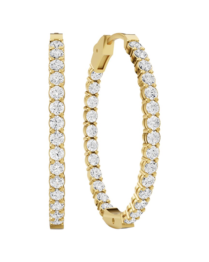 Lab Grown Diamonds 14k 1.00 Ct. Tw. Lab-grown Diamond Earrings In Gold