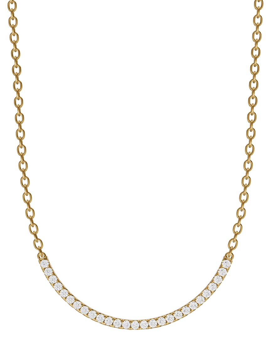 Lab Grown Diamonds 14k 1.00 Ct. Tw. Lab-grown Diamond Necklace In Gold