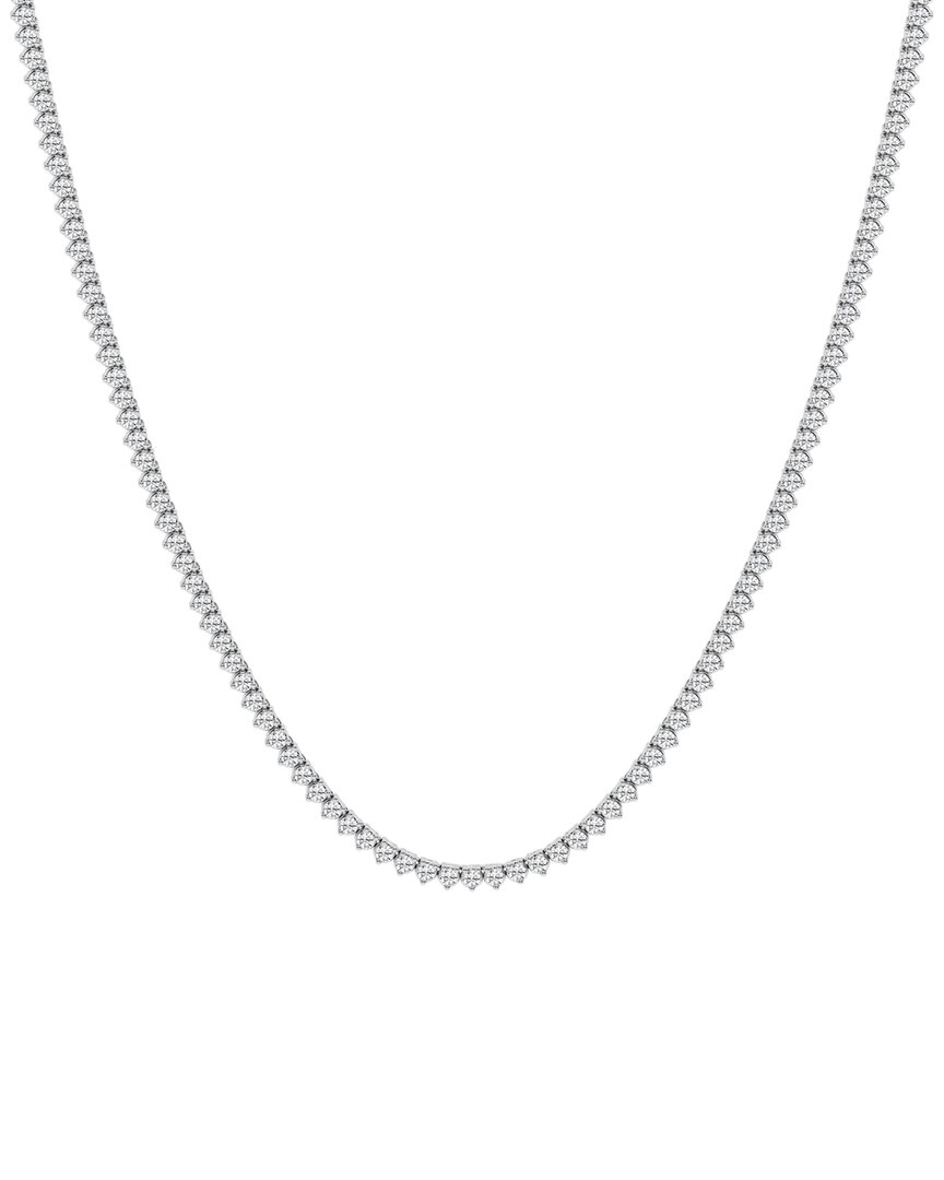 Lab Grown Diamonds 14k 5.00 Ct. Tw. Lab-grown Diamond Tennis Necklace