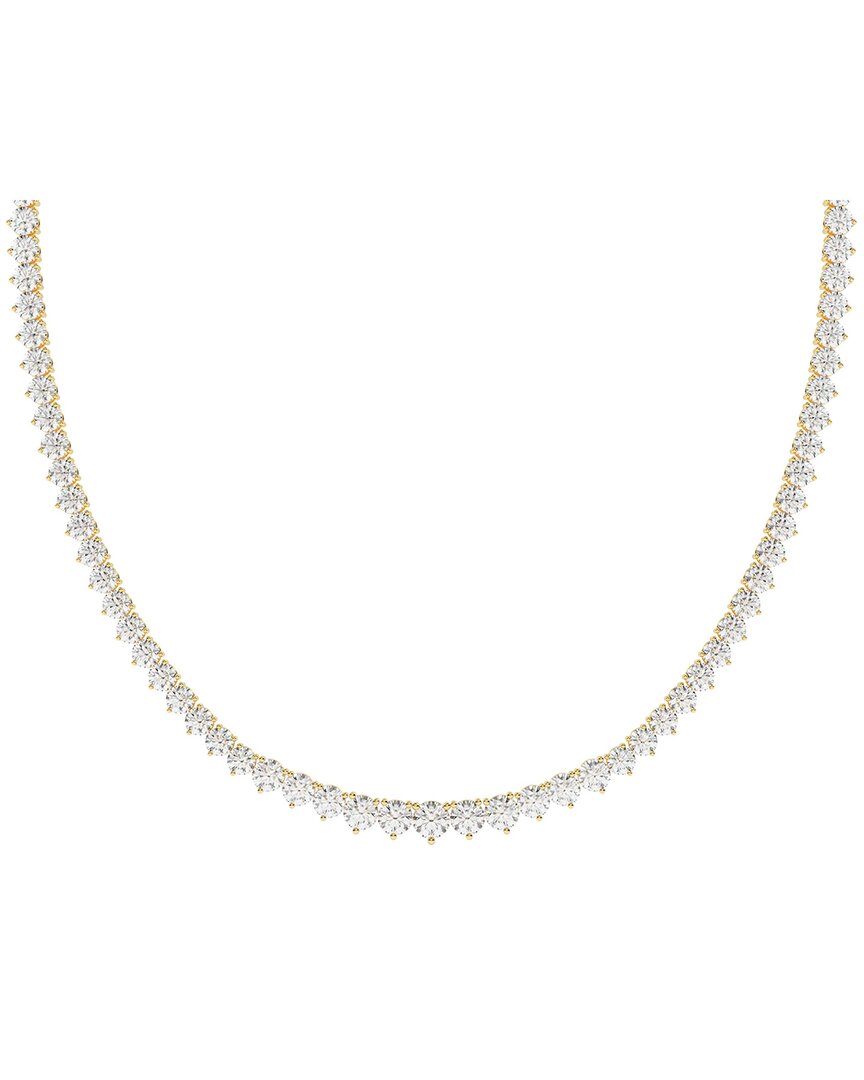 Lab Grown Diamonds 14k 5.00 Ct. Tw. Lab-grown Diamond Tennis Necklace