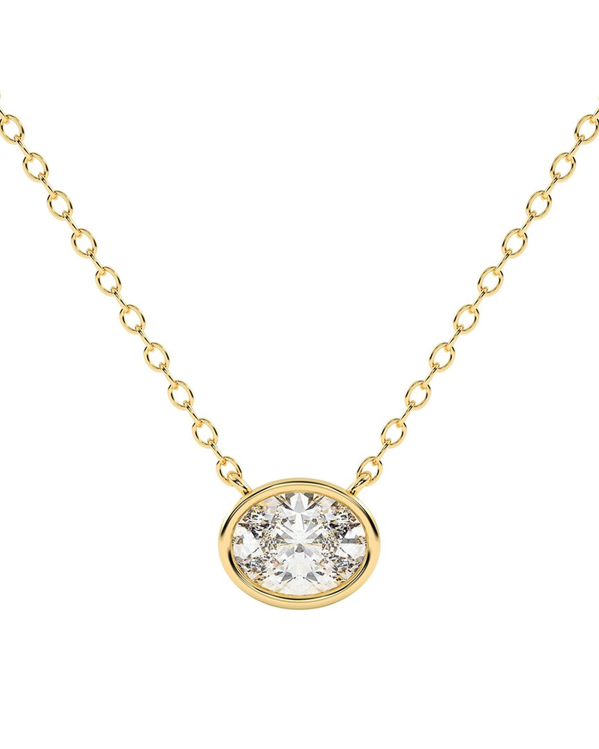 Lab Grown Diamonds 14k 0.75 Ct. Tw. Lab-grown Diamond Necklace