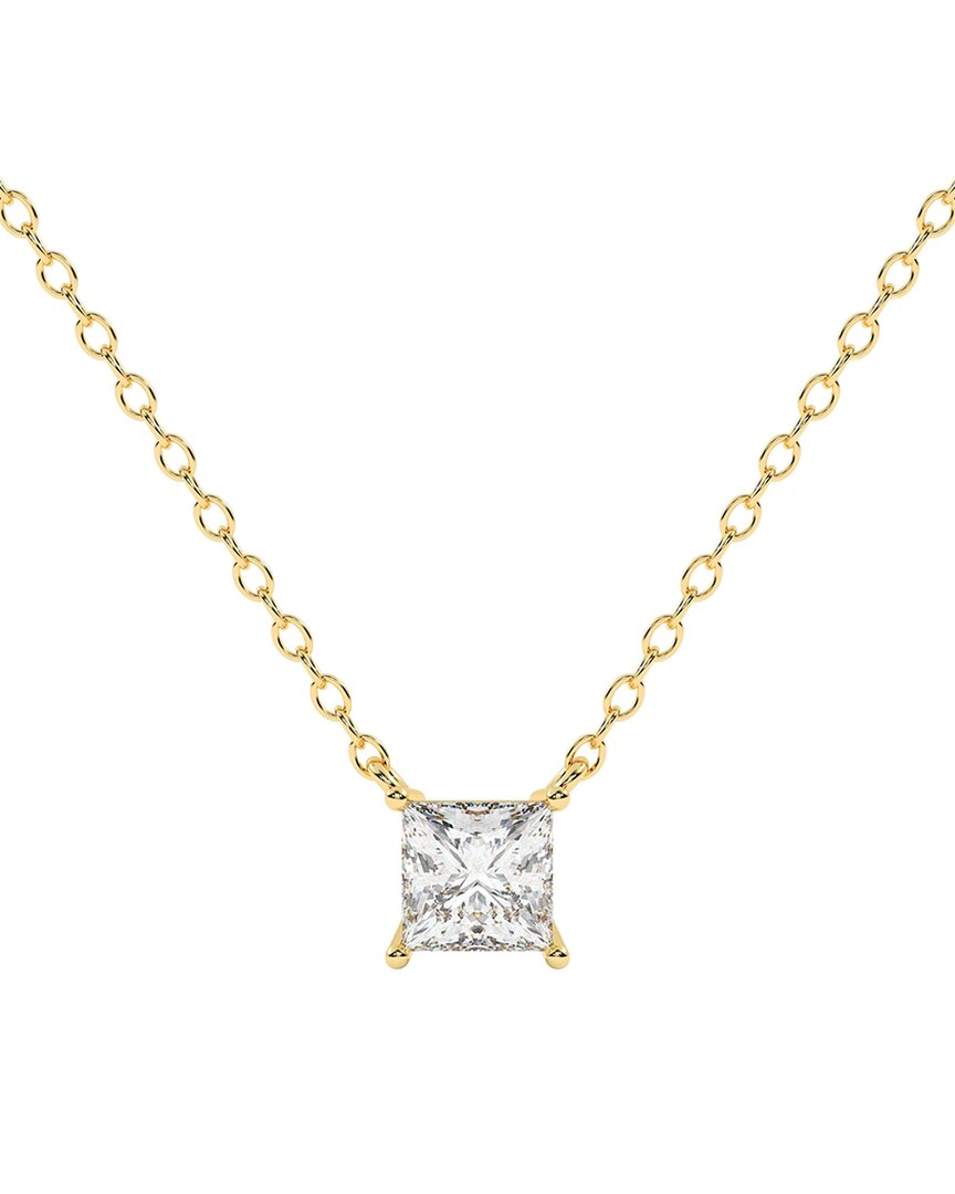 Lab Grown Diamonds Dnu 14k 1.00 Ct. Tw. Lab-grown Diamond Necklace