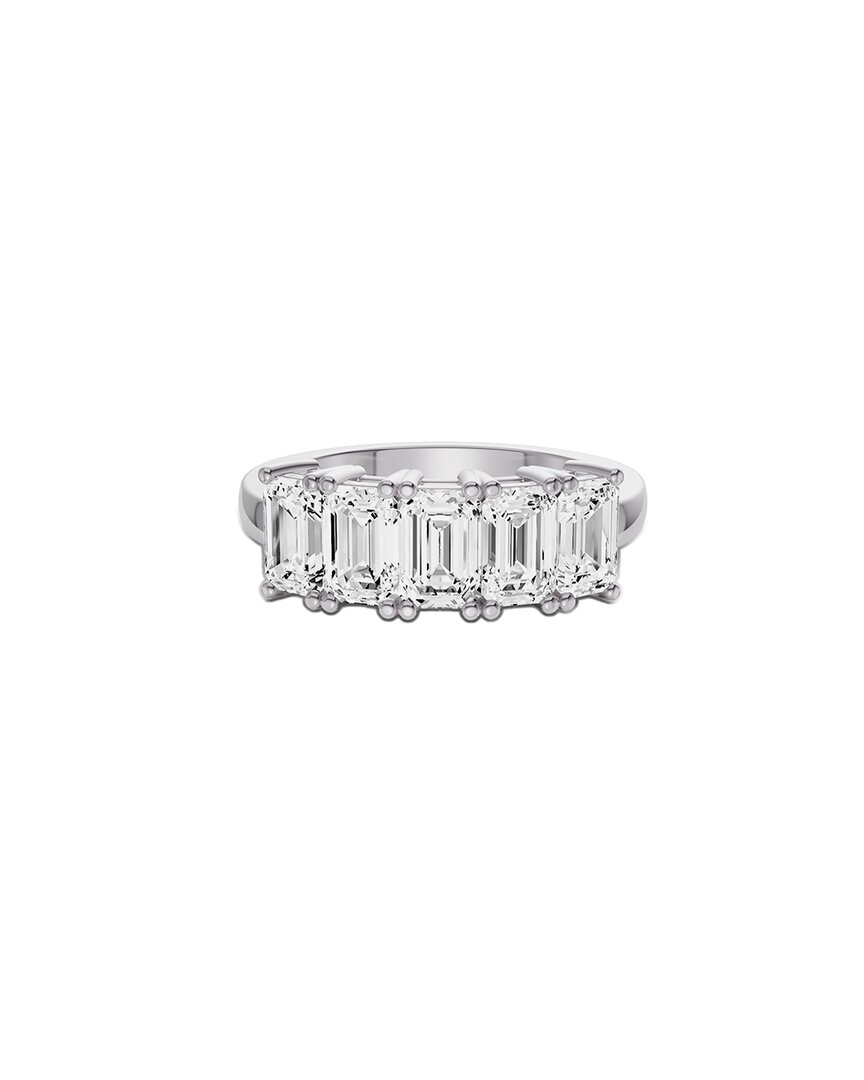 Lab Grown Diamonds 14k 1.00 Ct. Tw. Lab-grown Diamond Ring In Metallic