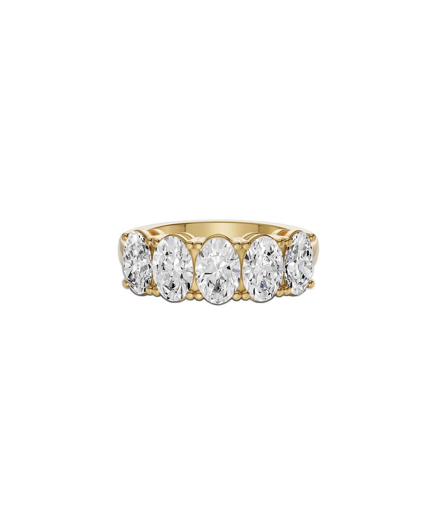 Lab Grown Diamonds 14k 2.50 Ct. Tw. Lab-grown Diamond Ring In Green