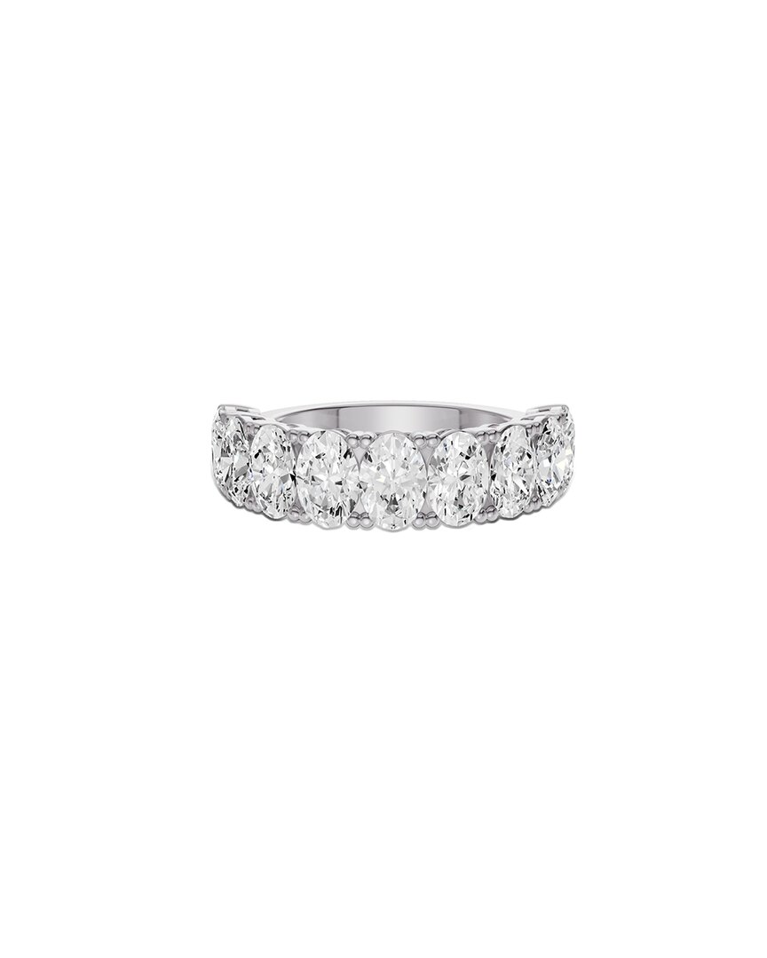 Lab Grown Diamonds 14k 1.00 Ct. Tw. Lab-grown Diamond Ring In Silver