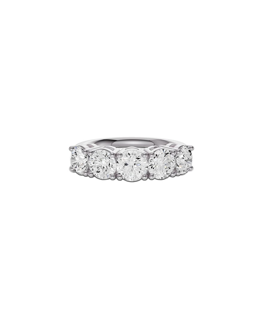 Lab Grown Diamonds 14k 0.50 Ct. Tw. Lab-grown Diamond Ring In Metallic