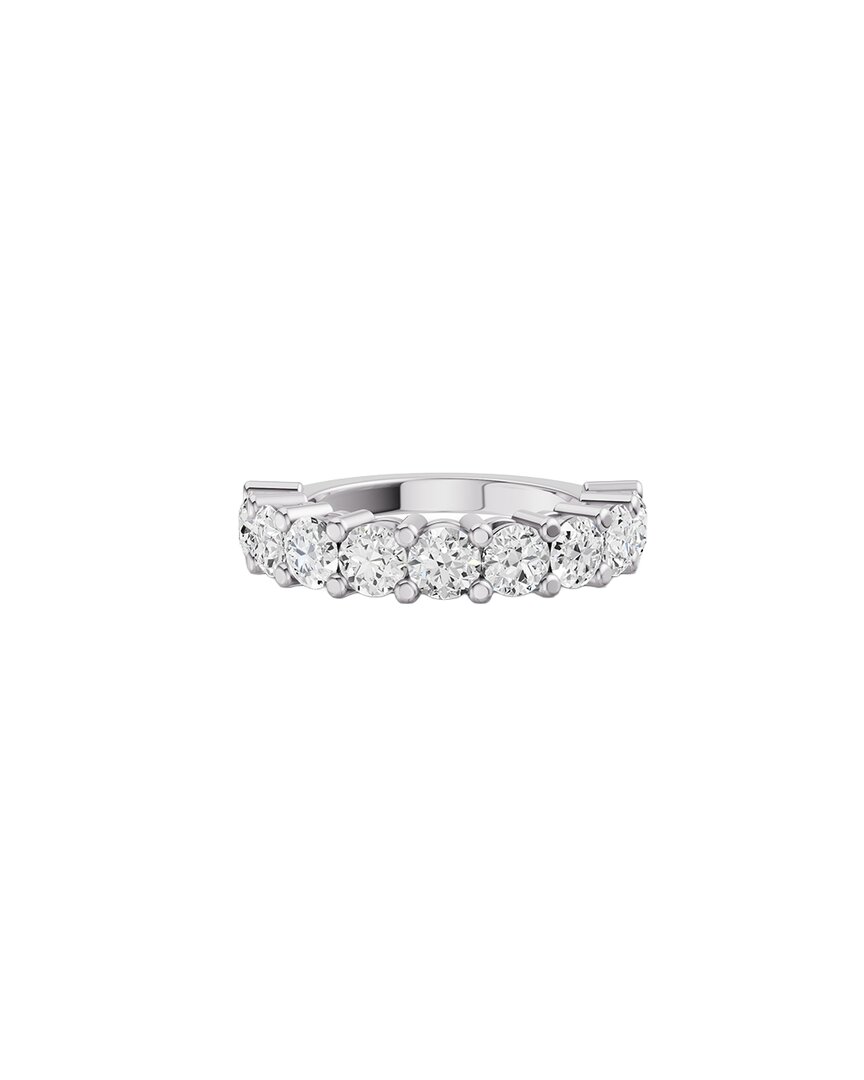Lab Grown Diamonds 14k 1.50 Ct. Tw. Lab-grown Diamond Ring In Silver