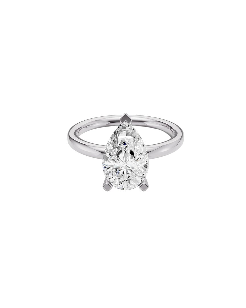 Lab Grown Diamonds 14k 1.50 Ct. Tw. Lab-grown Diamond Ring In Metallic
