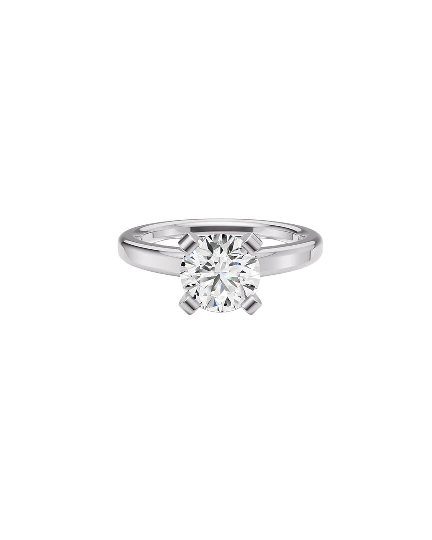 Lab Grown Diamonds 14k 5.00 Ct. Tw. Lab-grown Diamond Ring In Metallic