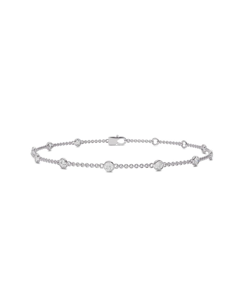 Lab Grown Diamonds 14k 1.00 Ct. Tw. Lab-grown Diamond Bracelet