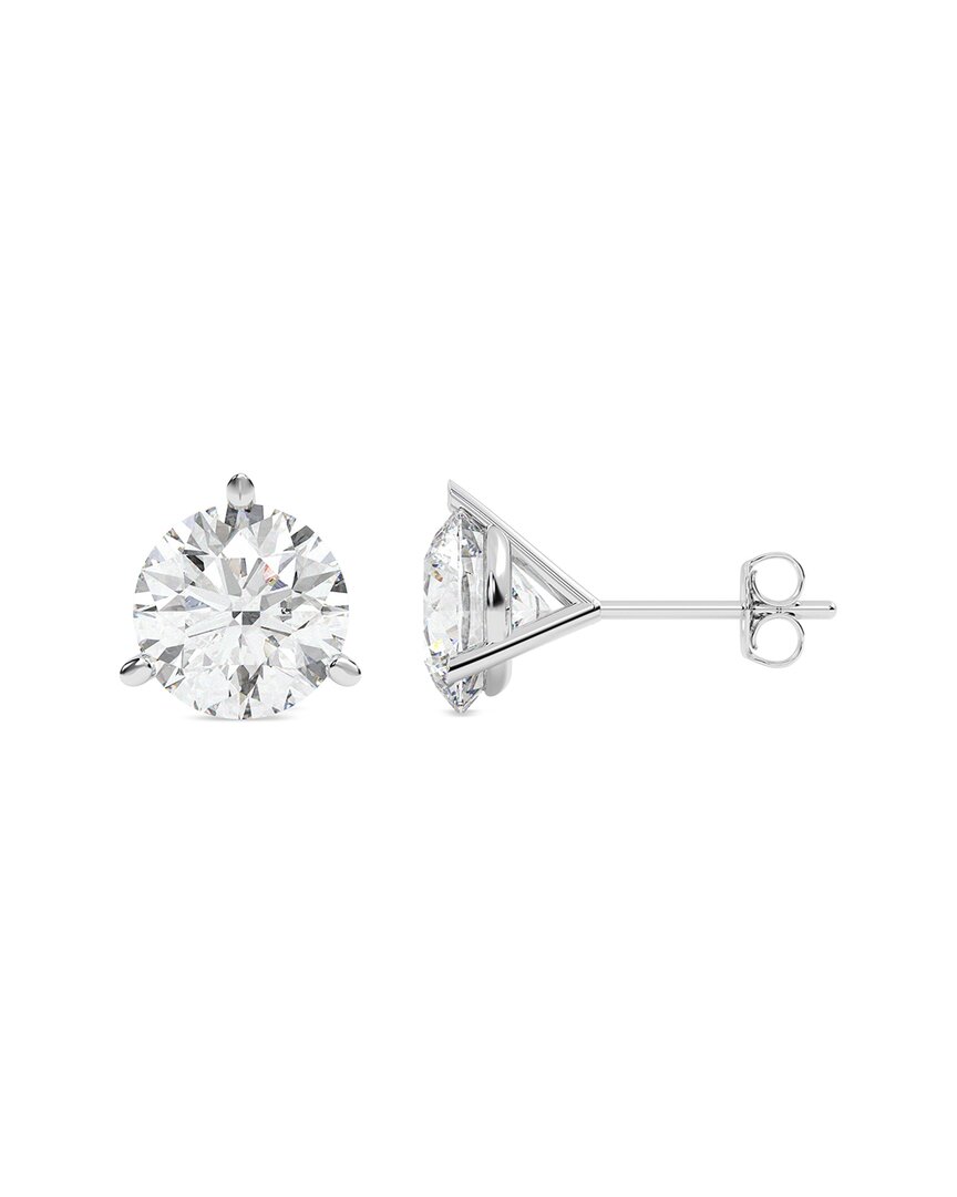 Lab Grown Diamonds 14k 8.00 Ct. Tw. Lab-grown Diamond Earrings In White