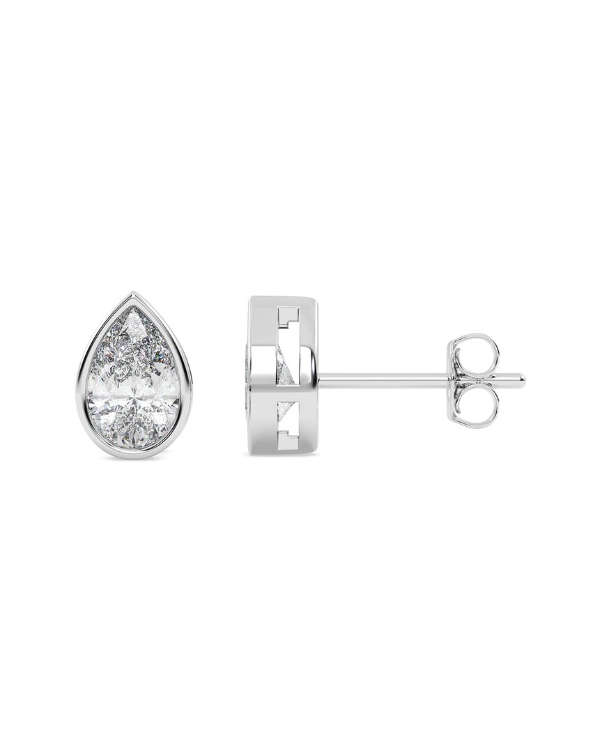 Lab Grown Diamonds 14k 0.75 Ct. Tw. Lab-grown Diamond Earrings In White