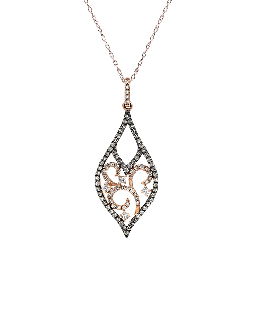 Diana M. Fine Jewelry 14K Rose Gold 0.50 ct. tw. Diamond Necklace