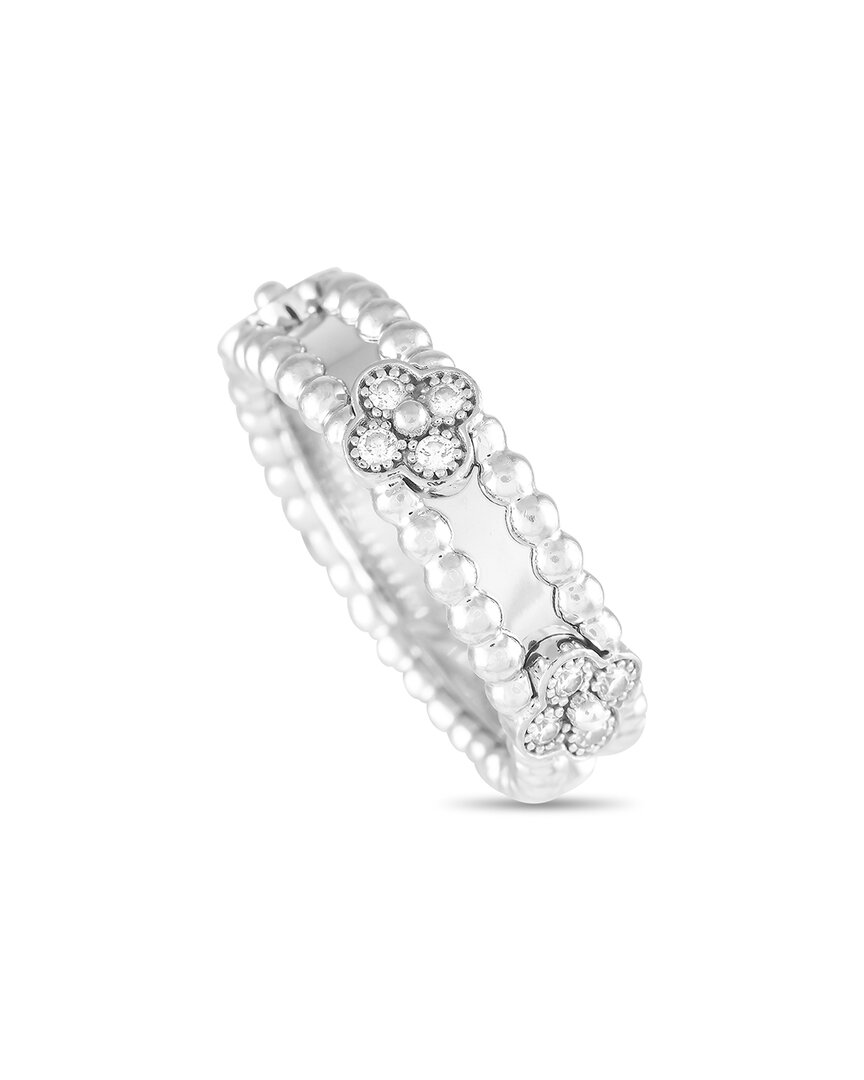 Van Cleef & Arpels 18k 0.33 Ct. Tw. Diamond Ring (authentic Pre-loved)