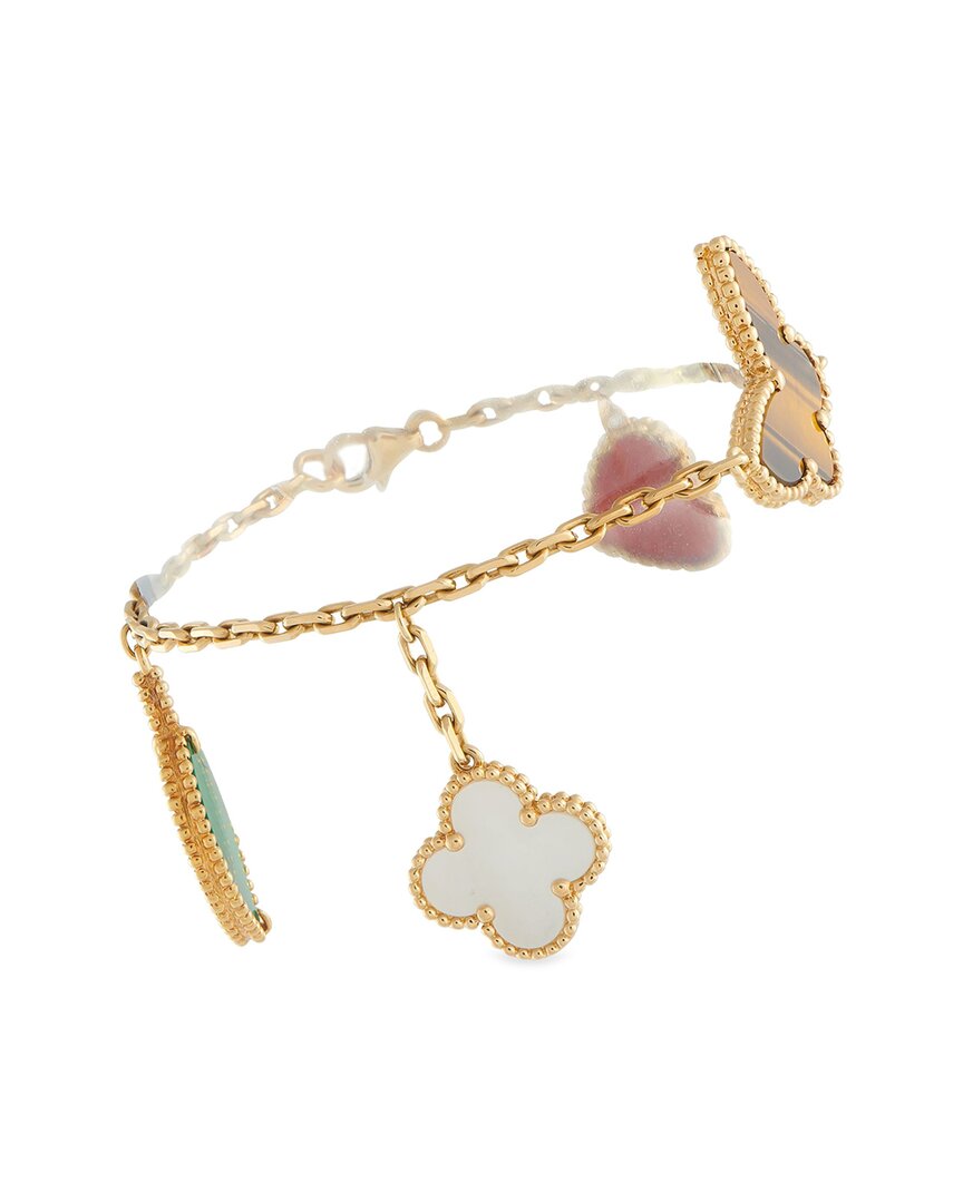 Van Cleef & Arpels 18k Chalcedony Bracelet (authentic Pre-loved)