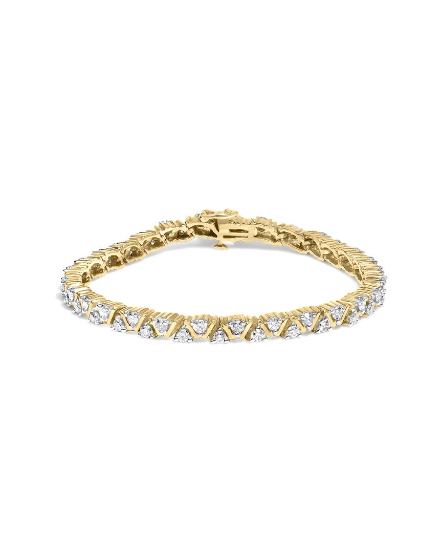 Haus of Brilliance 14K 3.58 ct. tw. Diamond Link Bracelet