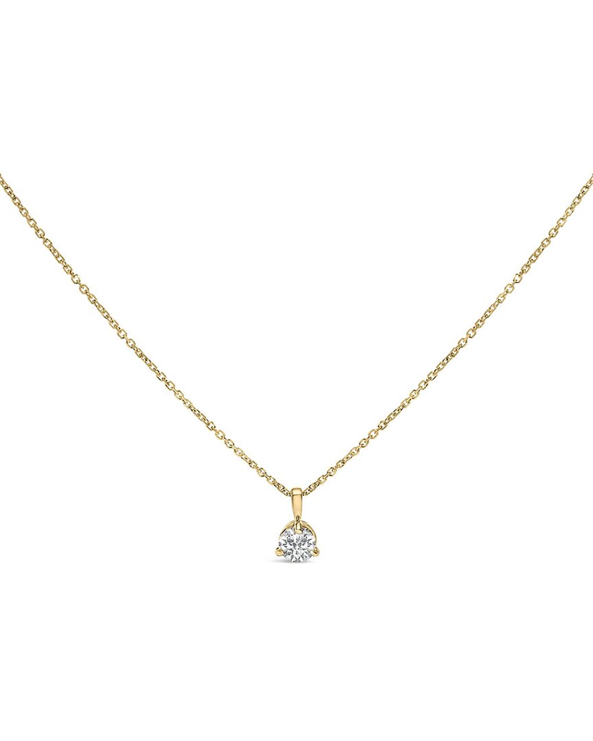 Haus of Brilliance 14K 0.40 ct. tw. Diamond Pendant Necklace