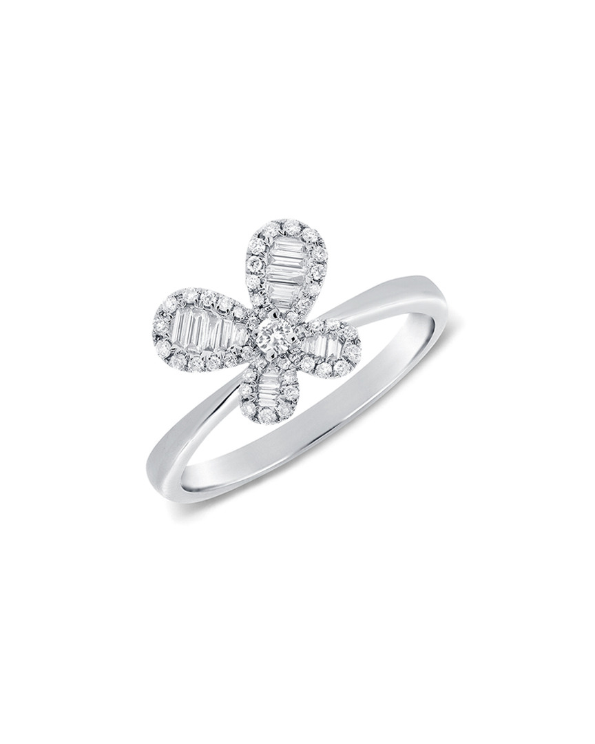 Sabrina Designs 14k 0.34 Ct. Tw. Diamond Butterfly Ring