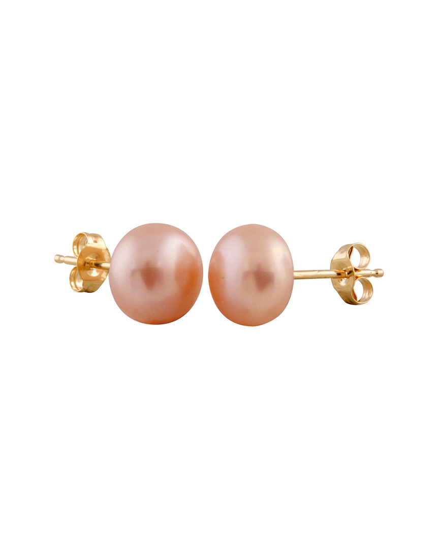 Splendid Pearls 14k 6-7mm Freshwater Pearl Stud Earrings