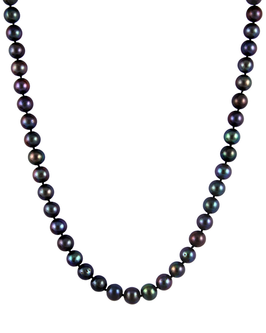 Shop Splendid Pearls Plated 9-9.5mm Pearl Necklace