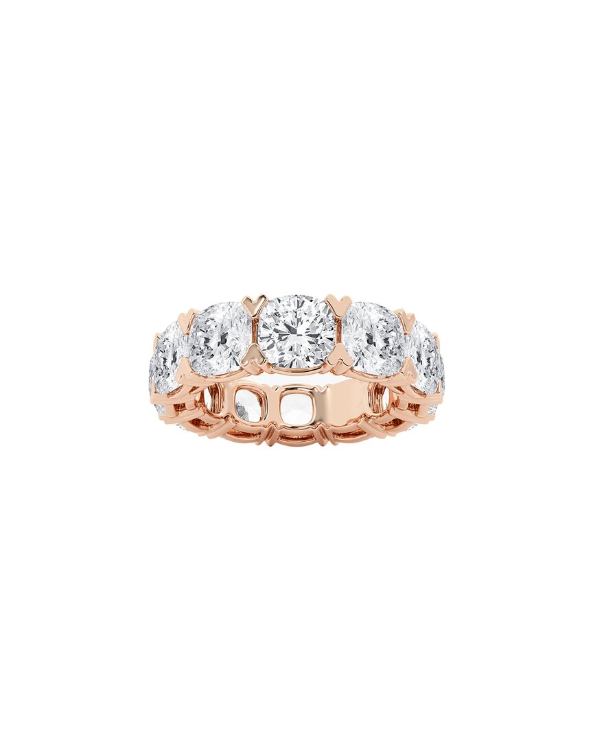 Lab Grown Diamonds 14k Rose Gold 12.00 Ct. Tw. Lab Grown Diamond Eternity Ring