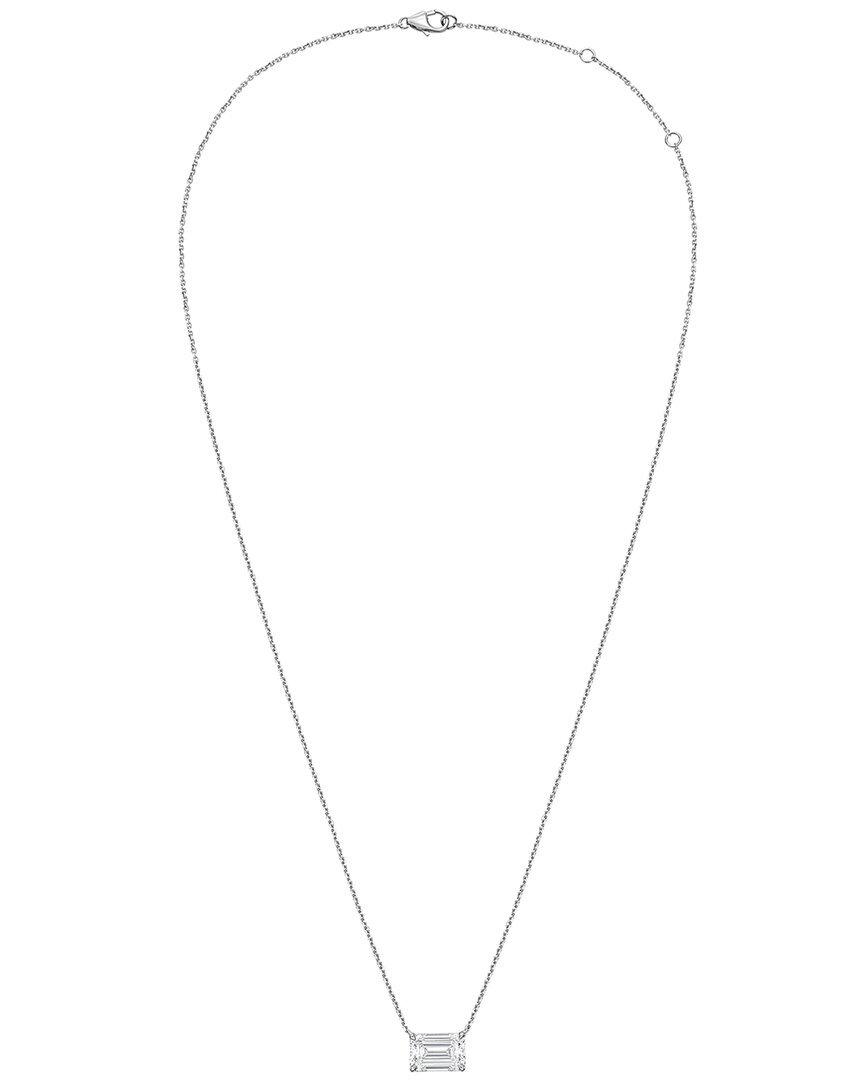 Diana M Lab Grown Diamonds Diana M. 14k 4.00 Ct. Tw. Lab-grown Diamond Pendant Necklace