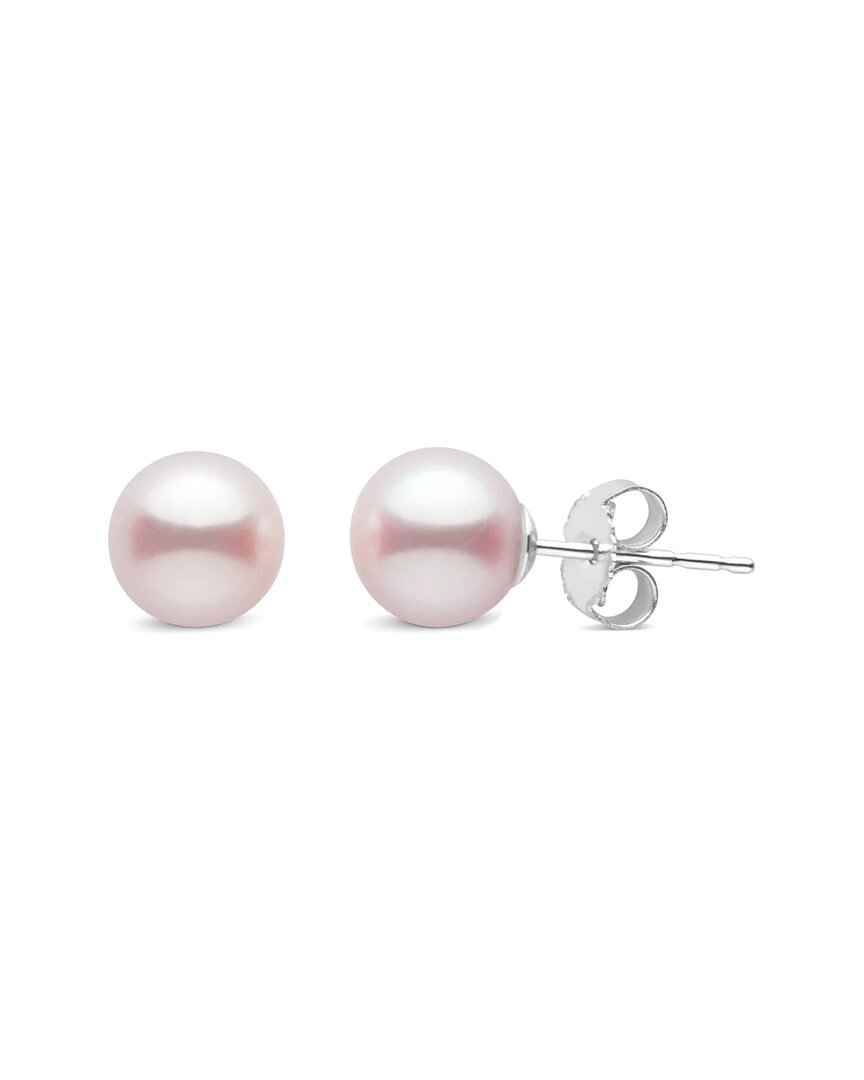Suzy Levian 14k 7mm Pearl Studs