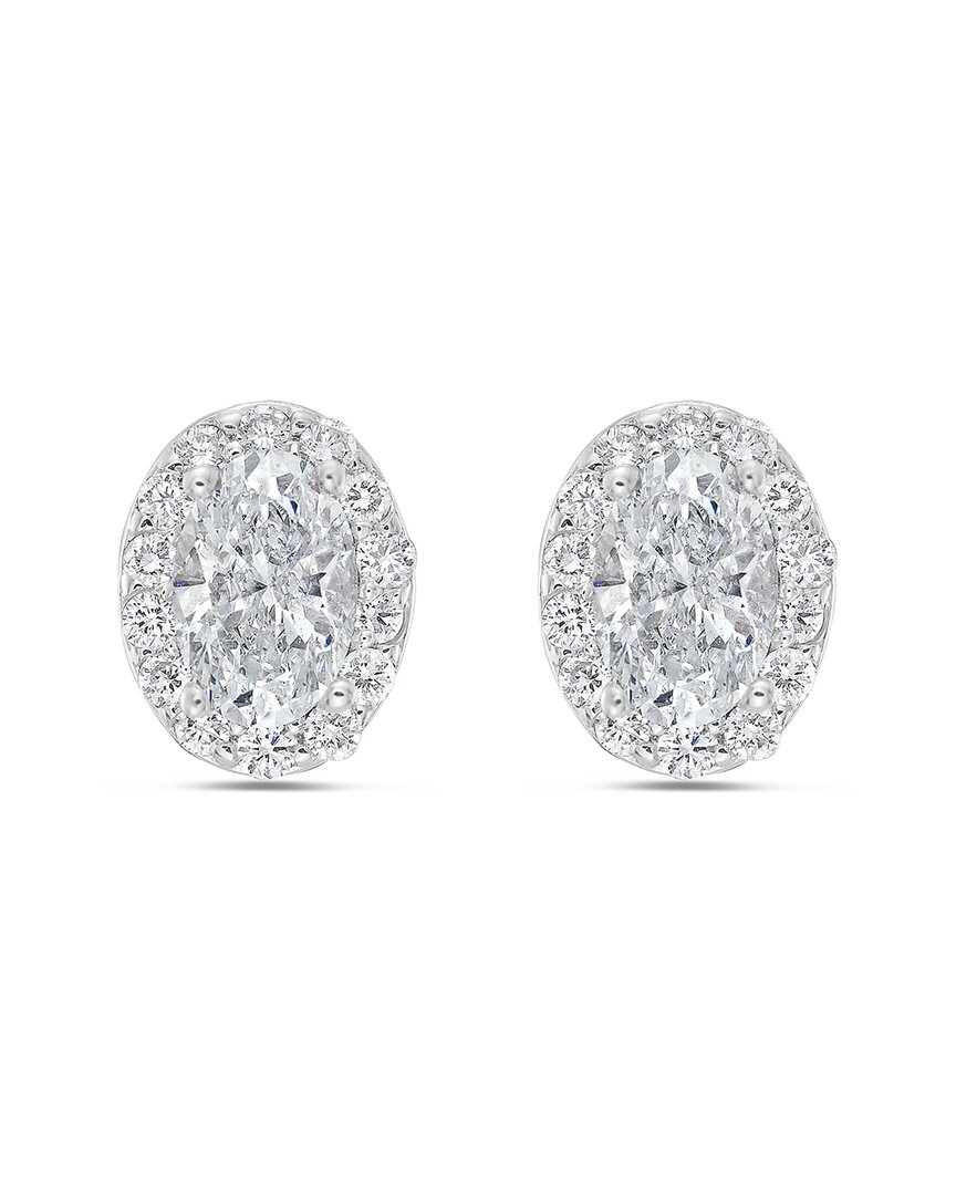 Diana M Lab Grown Diamonds Diana M. Fine Jewelry 14k 1.43 Ct. Tw. Lab-grown Diamond Studs