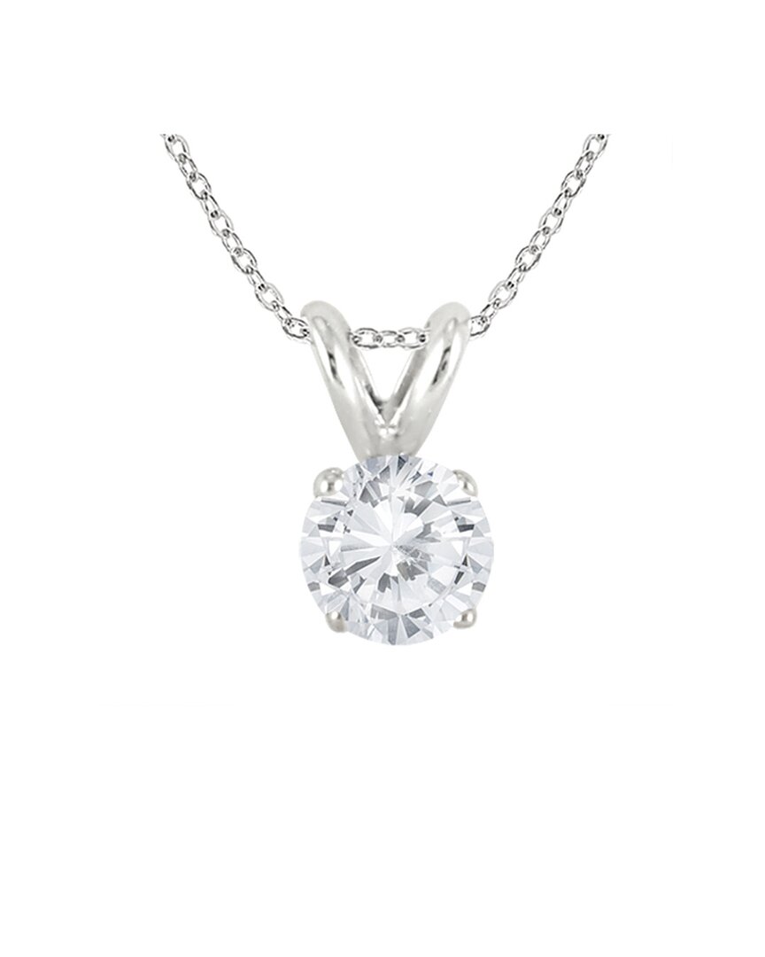 Diamond Select Cuts Silver 0.15 Ct. Tw. Diamond Necklace