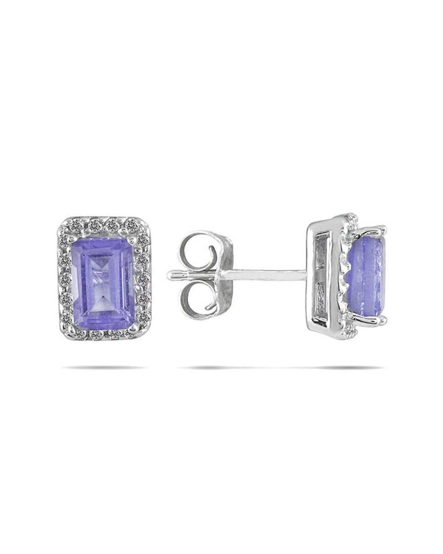 Diamond Select Cuts 14k 1.28 Ct. Tw. Diamond & Tanzanite Earrings