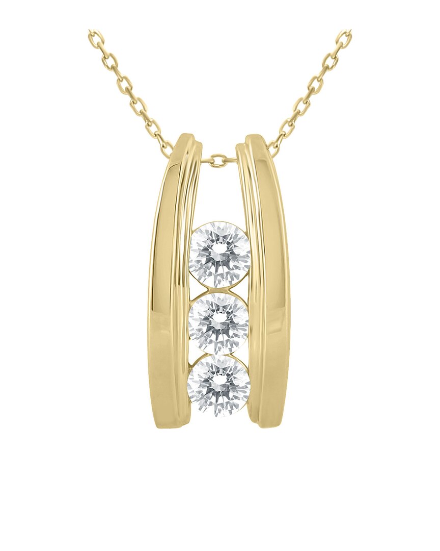 Diamond Select Cuts 14k 0.96 Ct. Tw. Diamond Necklace