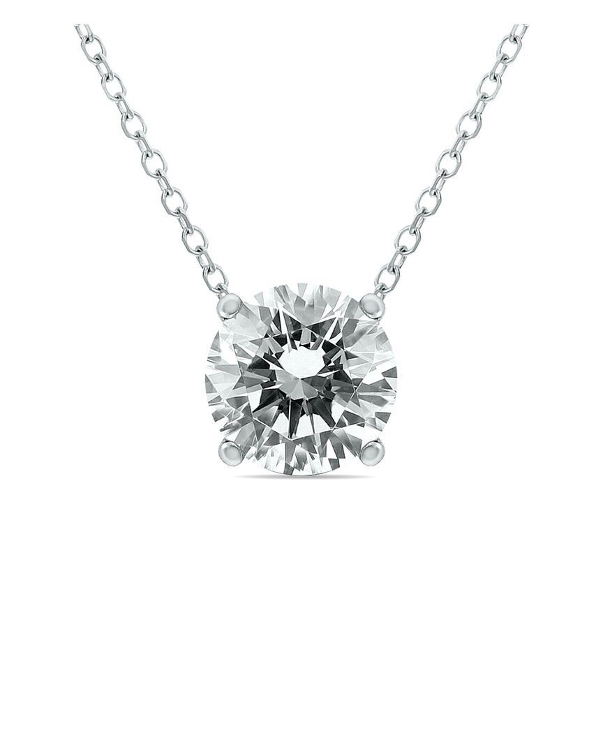Diamond Select Cuts 14k 0.96 Ct. Tw. Diamond Necklace In Gray