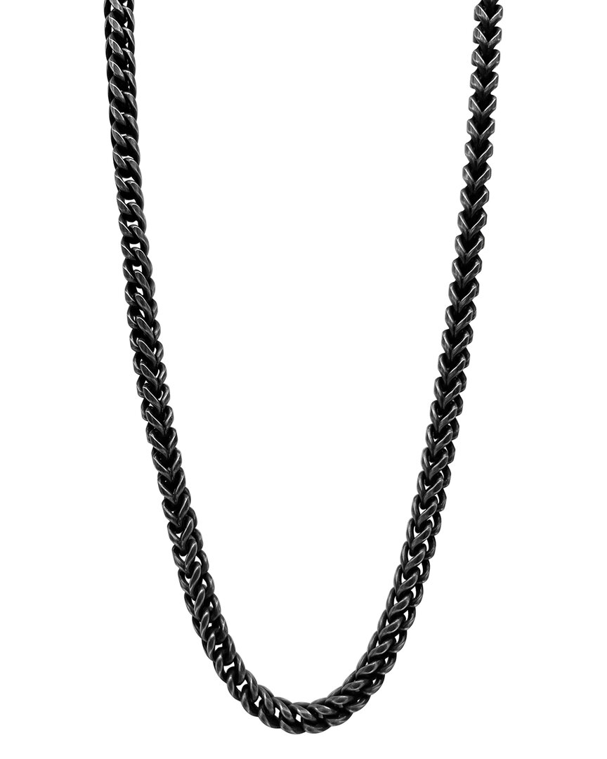 Adornia Stainless Steel Franco Chain Necklace